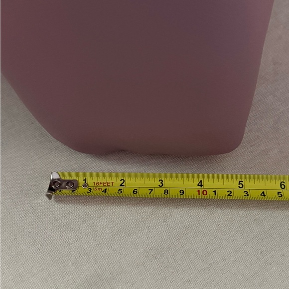 Bergdorf Goodman Lilac Large Travel Makeup Bag w gold hardware NWOT - Picture 15 of 16